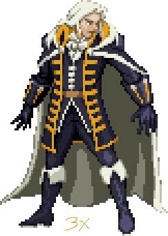 Illmosis Art: Alucard (SotN outfit) sprites