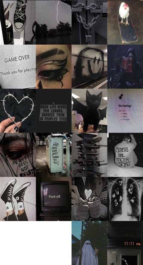 Dark Grunge Aesthetic Goth Aesthetic Aesthetic Collage Aesthetic