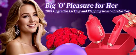 Rose G Spot Sex Toys Vibrator In Mouth Shaped Rose Clitoral Stimulator Adult Sex Toy With