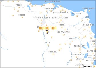 Bukidnon (Philippines) map - nona.net