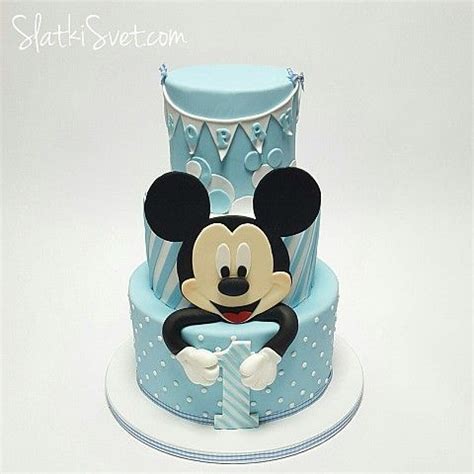 Pin By Radica Opacic Torte On De Ije Torte Ideje Baby Mickey Cake