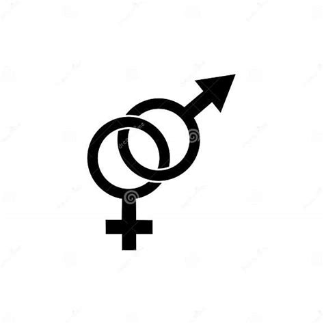 Sex Sign Icon Vector Design Symbol Of Gender Stock Vector Illustration Of Element Symbols