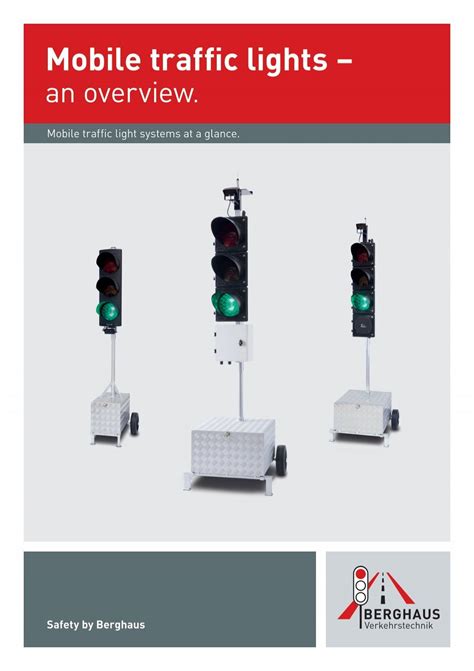 Mobile Traffic Lights An Overview