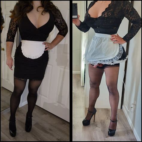 Which Outfit Would You Want Your Sissy Maid To Wear While Serving You Nudes Sissies Nude