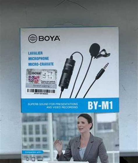 Микрофон петличный boya BY-M1 черный | Festima.Ru – частные объявления
