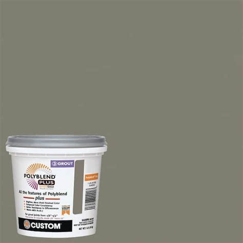 Custom Building Products Polyblend Plus 09 Natural Gray 1 Lb Sanded