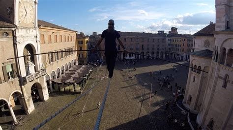 Il Funambolo Andrea Loreni Sul Tevere Domenica 10 Dicembre