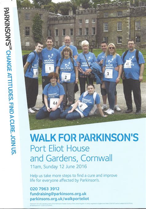 Walk For Parkinsons At Port Eliot Liskeard Visit