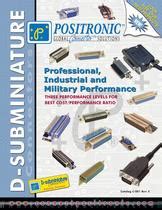 Connecteur Haute Densit Pcdd Series Positronic Industries Rf D