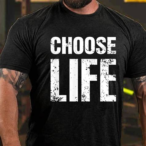 Choose Life Wham Retro 80 S T Shirt