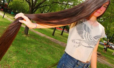 Esta Es La Mujer Con El Pelo M S Largo Del Mundo Arte Final Radio