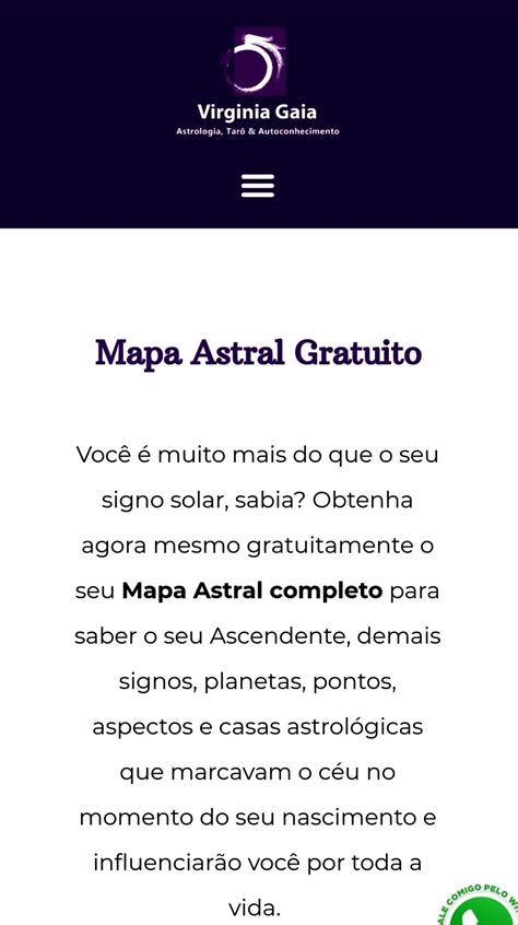 Como Saber Meu Mapa Astral Gratuito Completo