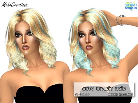 The Sims Resource Anto Mollie Hair Recolor Mesh Needed