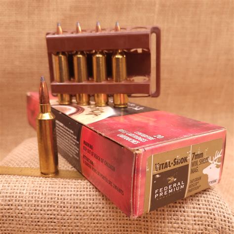 Federal Vital Shok Mm Wsm Gr Nosler Partition Box Of Old