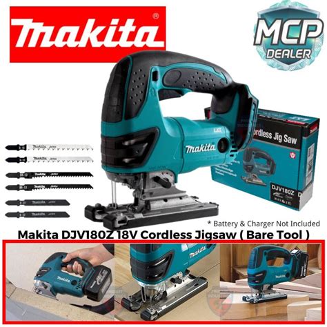 MAKITA DJV180Z 18V Cordless Jigsaw Bare Tool Lazada