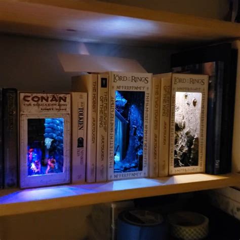 My Attempt At A Star Wars Book Nook Build—really Happy With The Results