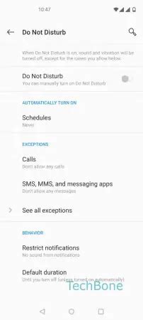 How To Allow Messages Via Sms Mms And Messaging Apps Do Not Disturb