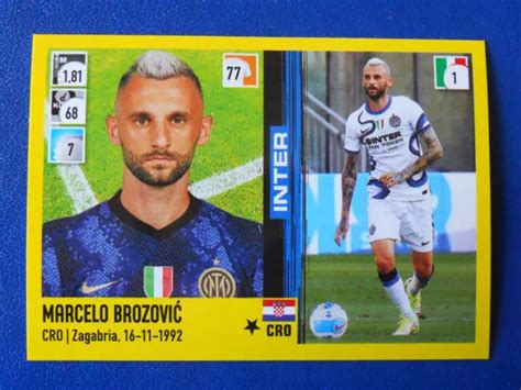 FIGURINA STICKER PANINI Calciatori 2021 22 2022 N 202 Brozovic