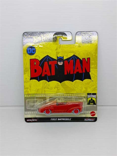Jual Hotwheels Hot Wheels Premium Dc Batman First Batmobile Di Seller Tesla Reborn Cengkareng