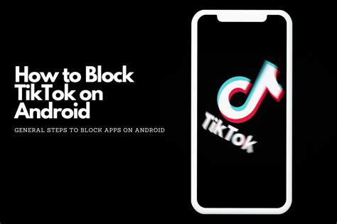 How To Block Tiktok On Android Avosmart Parental Control Guide