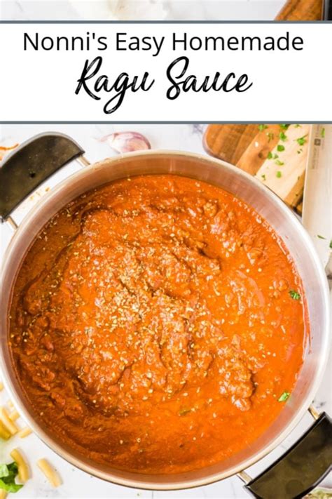 Homemade Ragu Pasta Sauce Recipe | Besto Blog