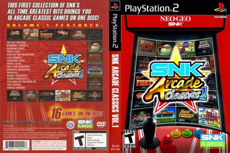 Snk Arcade Classics Vol 1 Playstation 2 Videogamex