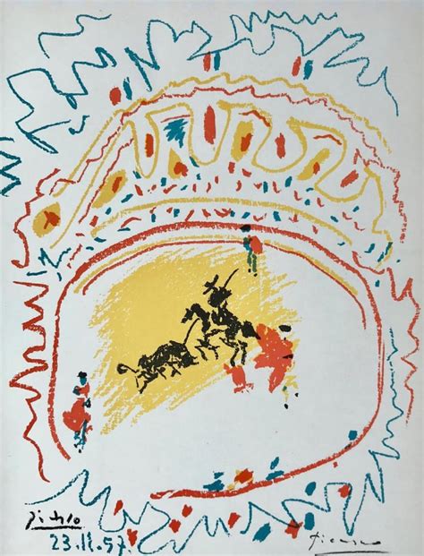 Sold Price Pablo Picasso Hand Signed Print 1962 December 4 0118