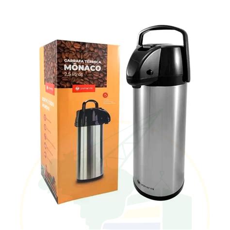 Thermoflasche 2 5L Garrafa Térmica alavanca 2 5 Litros Inox