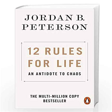 12 Rules For Life By Peterson Jordan B Buy Online 12 Rules For Life