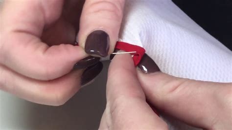 How To Sew Double Fold Bias Tape To The Edge Of Your Garment Youtube