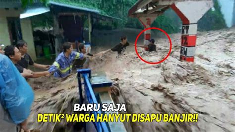 Warga Menjerit Detik² Banjir Dahsyat Bak Tsunami Sapu Wilayah Sumut