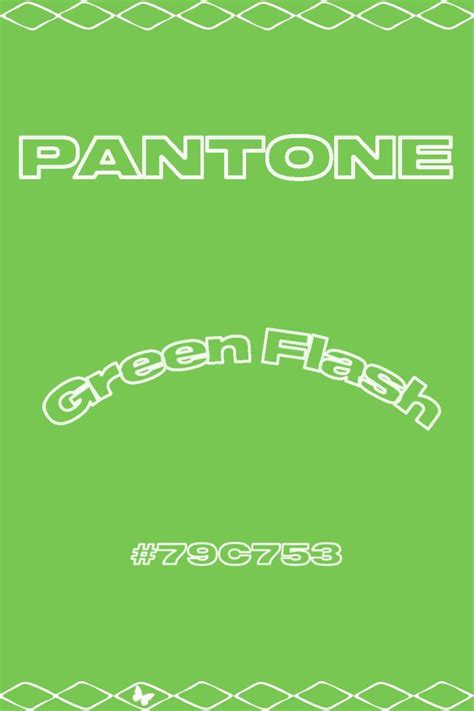 Pantone Green Flash Hex Pantone Color