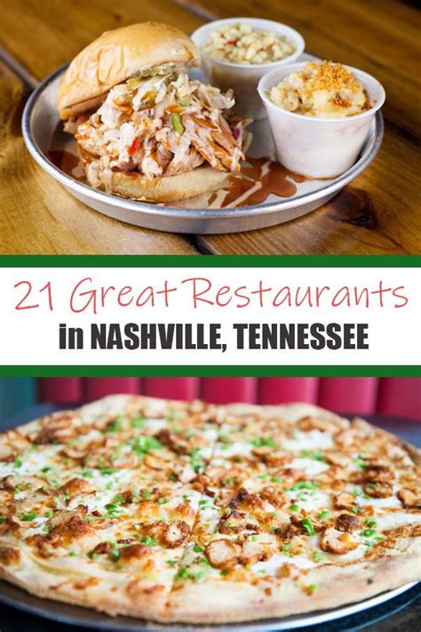 21 MORE Great Places To Eat Drink In Nashville Tennessee