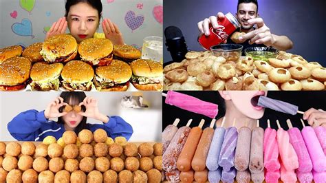 Mukbangers Focus On Eating Too Much Of One Food YouTube