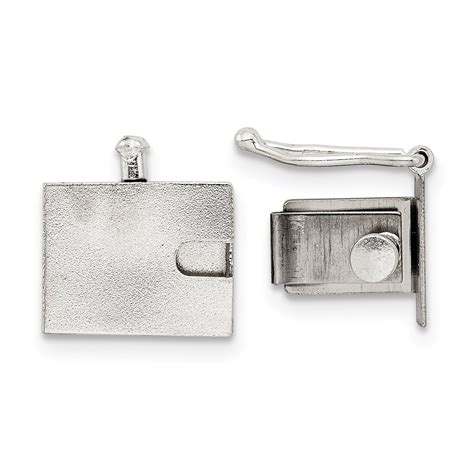 Sterling Silver Push Button Box Clasp 106mm Michaels