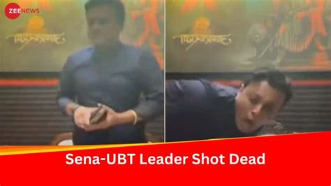 Maharashtra Shiv Sena Ubt Leader Abhishek Ghosalkar Shot Dead During Facebook Live Police