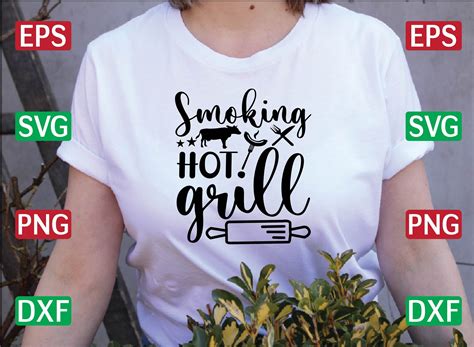 Smoking Hot Grill Graphic By Print Store Creative Fabrica