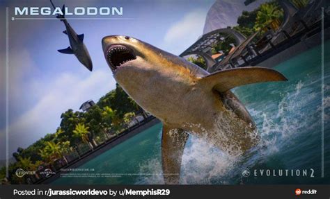 Megalodon size : r/jurassicworldevo