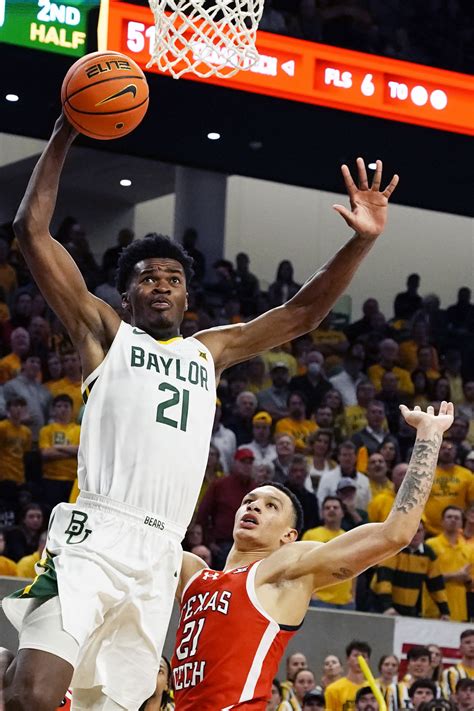 No. 13 Baylor edges No. 23 Texas Tech thanks to strong 2nd half | Reuters