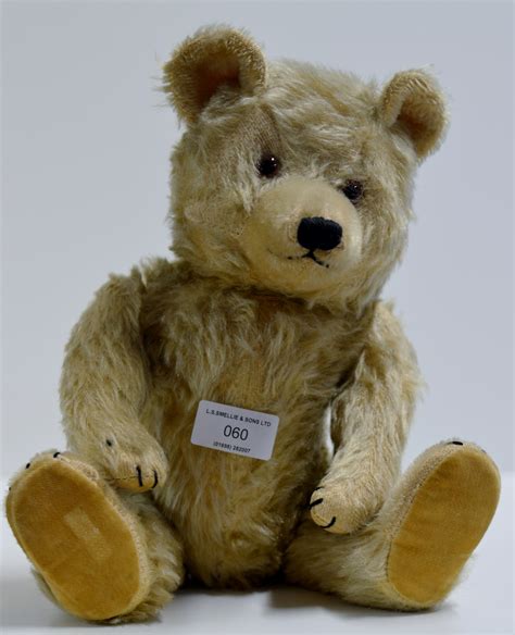 3 Vintage Teddy Bears Including A Chiltern Bear And 2 Musical Bears