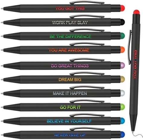 Amazon 100 Pieces Inspirational Ballpoint Pen Motivational