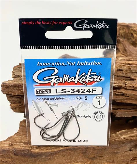 Gamakatsu Ls F New Label Eyed Hooks Nickel