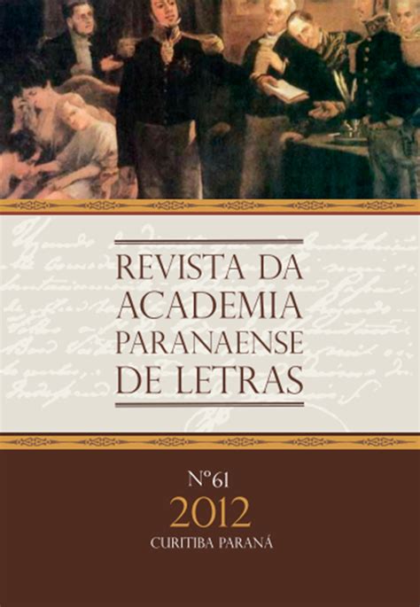 Revista Da Academia Paranaense De Letras Academia Paranaense