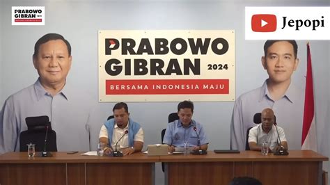 Itu FITNAH Bantah TKN Prabowo Gibran Bagian Beras Bansos Berstiker