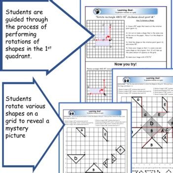 Transformations: Performing Rotations in the 1st Quadrant | TPT