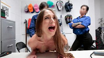 Teen Offers To Pleasure Both The Security Guards To Earn Her Freedom Shopliftersex XVIDEOS