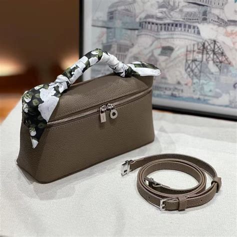 Cod Gift Box Lp Handbag Fashionable Genuine Leather Crossbody Bag