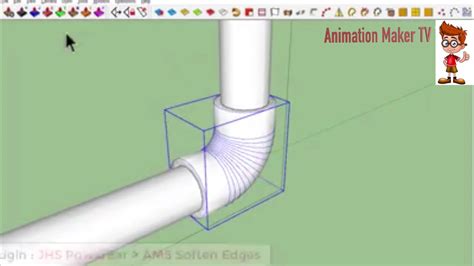 Tutorial 2 How To Make A Pipe Using Sketchup Youtube