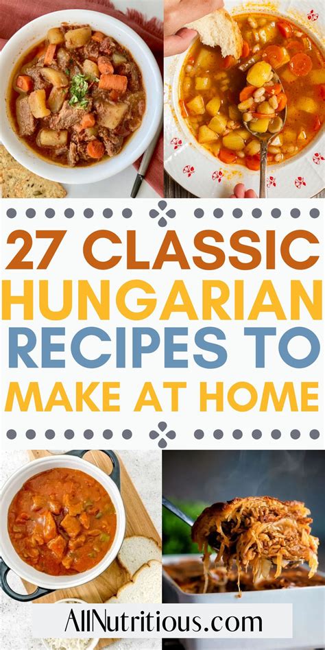 Traditional Hungarian Recipe Collection Artofit