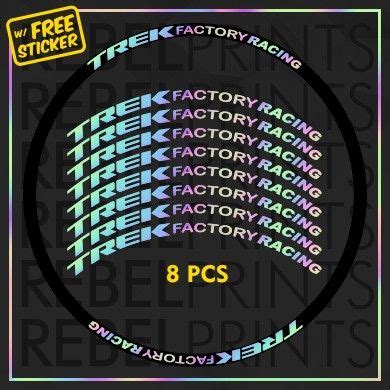 Wellsunny Trek Factory Racing Holographic Oil Slick Pcs Rim Wheel